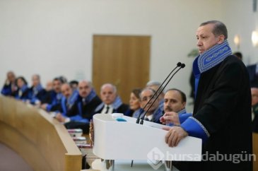 Erdoğan Sayıştay Genel Kuruluna katıldı