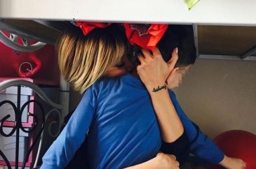 Gülben Ergen, üvey anne şiddeti gören çocukları ziyaret etti