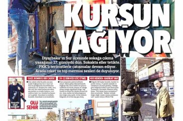Gazete manşetleri (29 Aralık 2015)