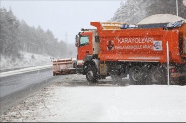 Ülke'nin dört bir yanından kar manzaraları