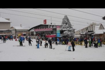 Bursa'dan kar manzaraları	