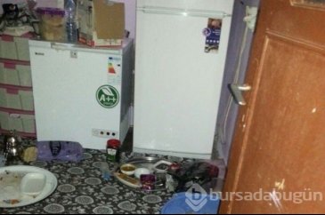 Teröristlerin gizlendiği evden çuval çuval çıkıyor