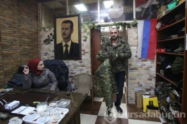 "Kafe Moskova" Rus askerlere bedava içecek ve yiyecek servisi yapıyor