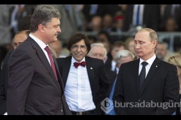 Poroşenko Putin'in yerine geçti