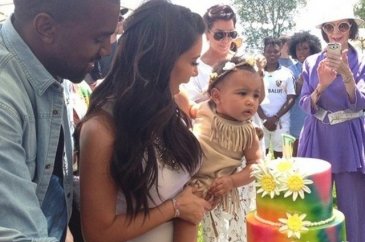 North West stil ikonu oldu