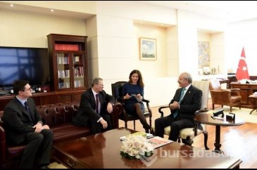 Belçika Büyükelçisi'nden CHP'ye ziyaret