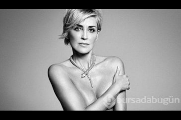 Sharon Stone 57 yaşında soyumdu...
