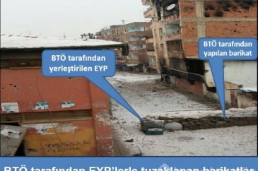 PKK'lılar kaçtıkları yerleri patlattı!
