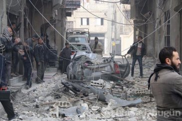 Rus uçakları Arbin'i vurdu	
