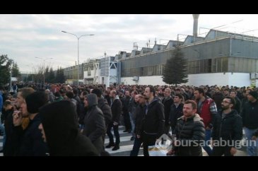 Bursa'da metal emekçileri asgari ücret farkını istiyor!