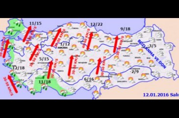 Kar yağışı geri dönüyor... 