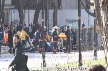 Sultanahmet Meydanı'ndaki patlamadan ilk fotoğraflar