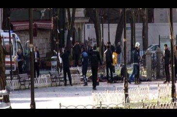 İstanbul Sultanahmet'te patlama! (+18)