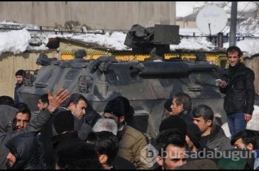 TOMA bir yurttaşa çarptı!