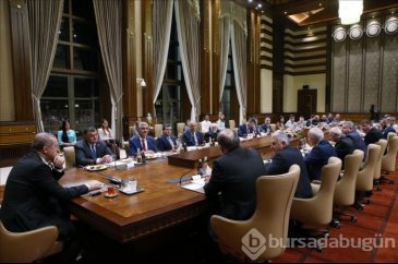 Cumhurbaşkanı Erdoğan'ın kabulü
