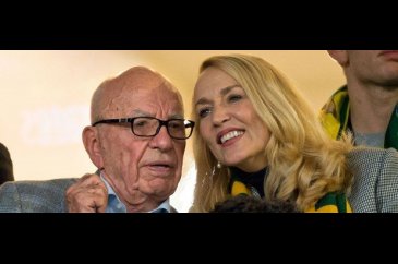 Medya patronu Rupert Murdoch nişanlandı

