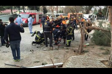 Kilis'te okulda patlama!