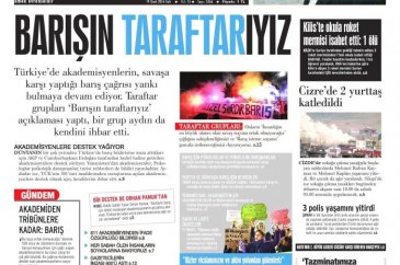 Gazete manşetleri (19 Ocak 2016)