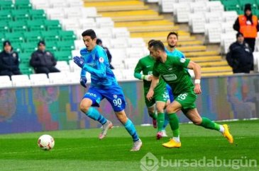 Bursaspor-B.Tepecikspor maçından kareler