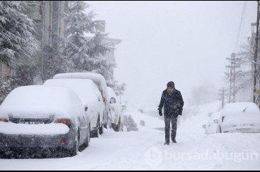 Ankara'dan kar manzaraları