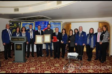 Rotary meslek hizmet ödülleri sahiplerini buldu...