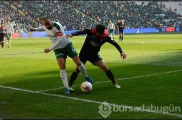 Bursaspor-Amed Sportif Faaliyetler maçından kareler