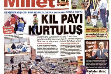 Gazete manşetleri (08.02.2016)