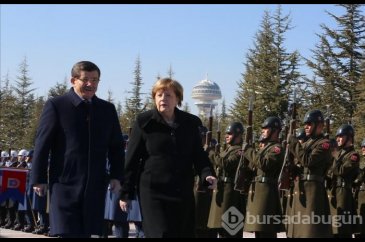 Almanya Başbakanı Angela Merkel Ankara'da