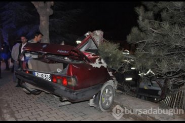 İnanılmaz kaza! Ortadan ikiye ayrıldı!