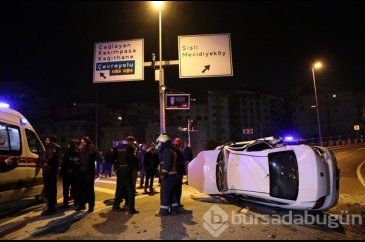 Şişli'de trafik kazası: 2 yaralı