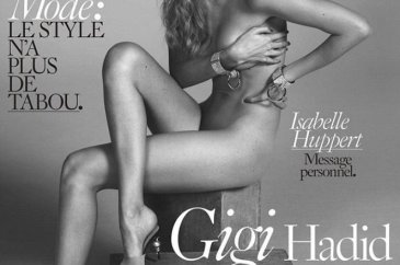Gigi Hadid Vogue'ye kapak oldu