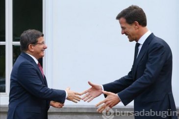 Başbakan Davutoğlu Hollanda'da