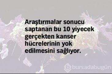 Kanser hücrelerini yok etmede etkisi kanıtlanmış 10 yiyecek