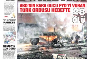 Gazete manşetleri (22.02.2016)