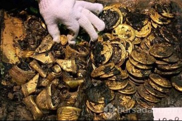 Hun kralına ait 2000 yıllık hazine bulundu!