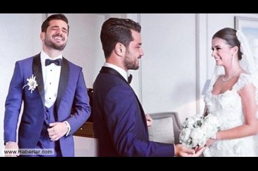 Damatların gelinleri ilk görme anları duygulandırdı