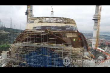 İşte Çamlıca Camii'nin son hali