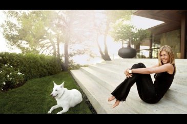 Jennifer Aniston'ın olağanüstü evi