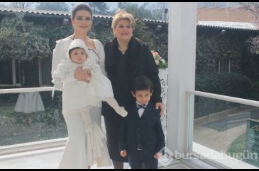 Minik Elif Tüzemen'e bebek mevlidi...