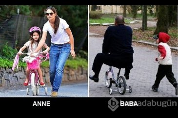 Babalarına bırakılan çocuklar
