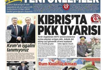 Günün gazete manşetleri 10 Mart 2016
