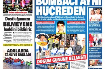 Gazete manşetleri 21.03.2016