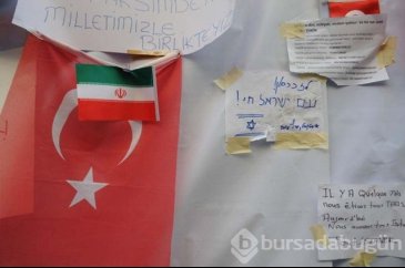 Patlama yerine bırakılan mektuplar