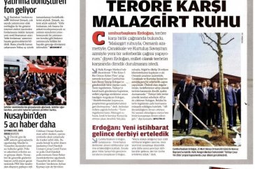 Gazete manşetleri (22.03.2016)