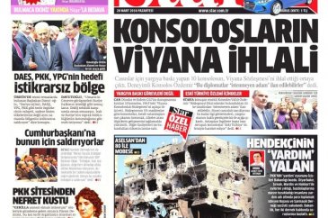 Gazete manşetleri (28.03.2016)