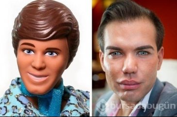 Barbie bebeğin sevgilisi Ken'e benzemek için 42 kez ameliyat oldu