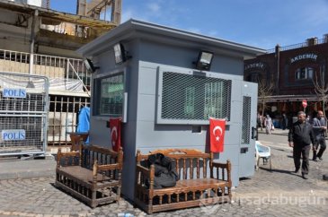 Diyarbakır'da birçok noktaya zırhlı kulübeler yerleştirildi!	