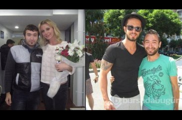 Yüzlerce ünlüyle fotoğraf çektirdi