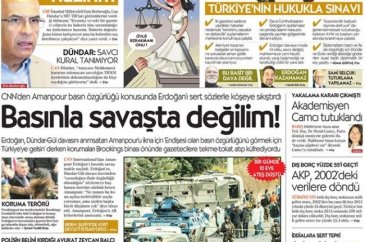 Günün gazete manşetleri - 1 Nisan 2016
