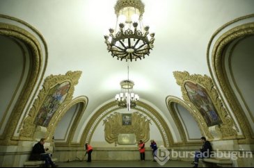 Moskova'nın metrelerce altındaki saray	
